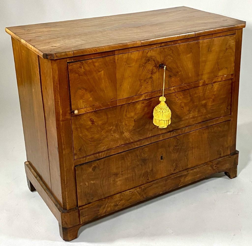 Austrian Birchwood (?) Commode, 19thc. (1 of 7)