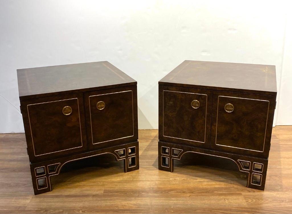 Pair of William Doezema for Mastercraft Nightstands (1 of 5)