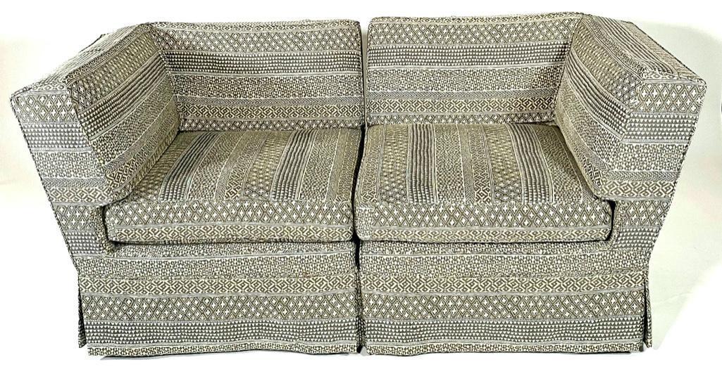 Two Piece Upholstered Sectional Sofa (1 of 5)