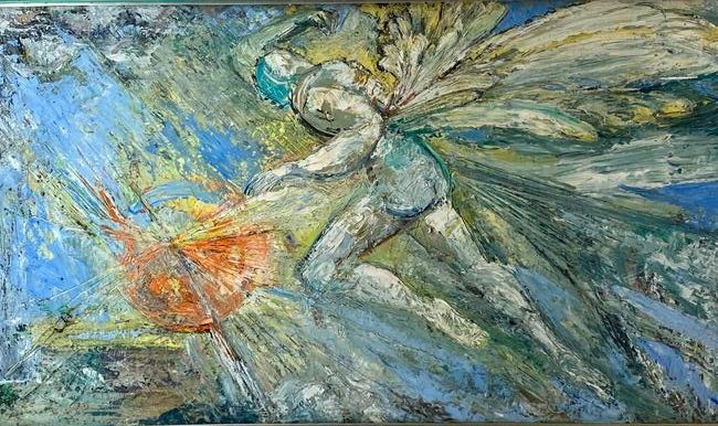 Robert Lohman Oil, Icarus (1 of 9)
