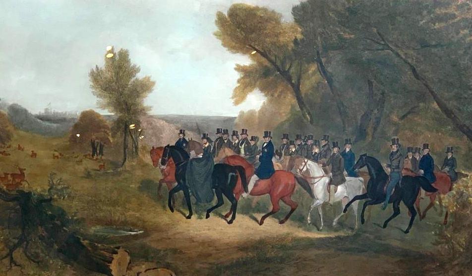 After R.B.Davis, The Royal Cortege in Windsor Park (1 of 10)