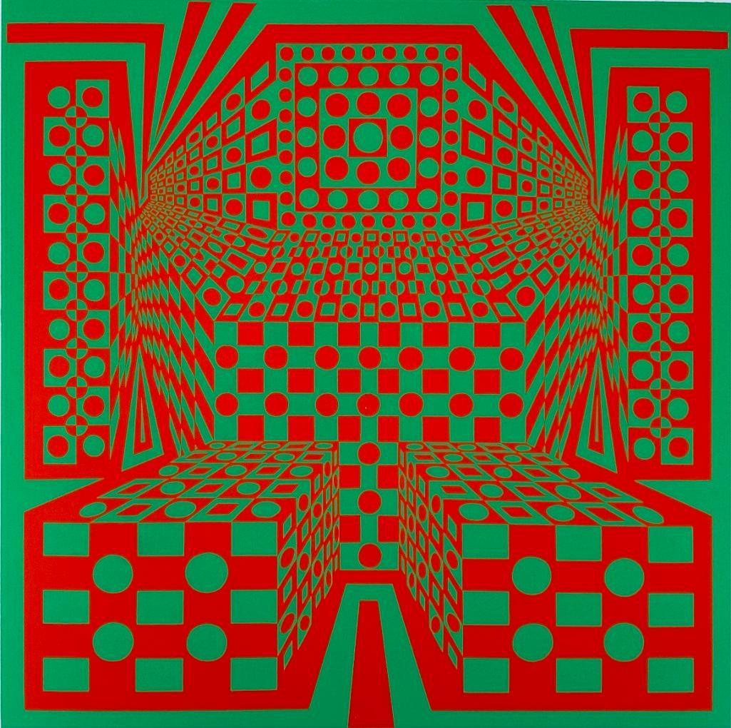 Roy Ahlgren Serigraph " Desert Icon III" (1 of 8)