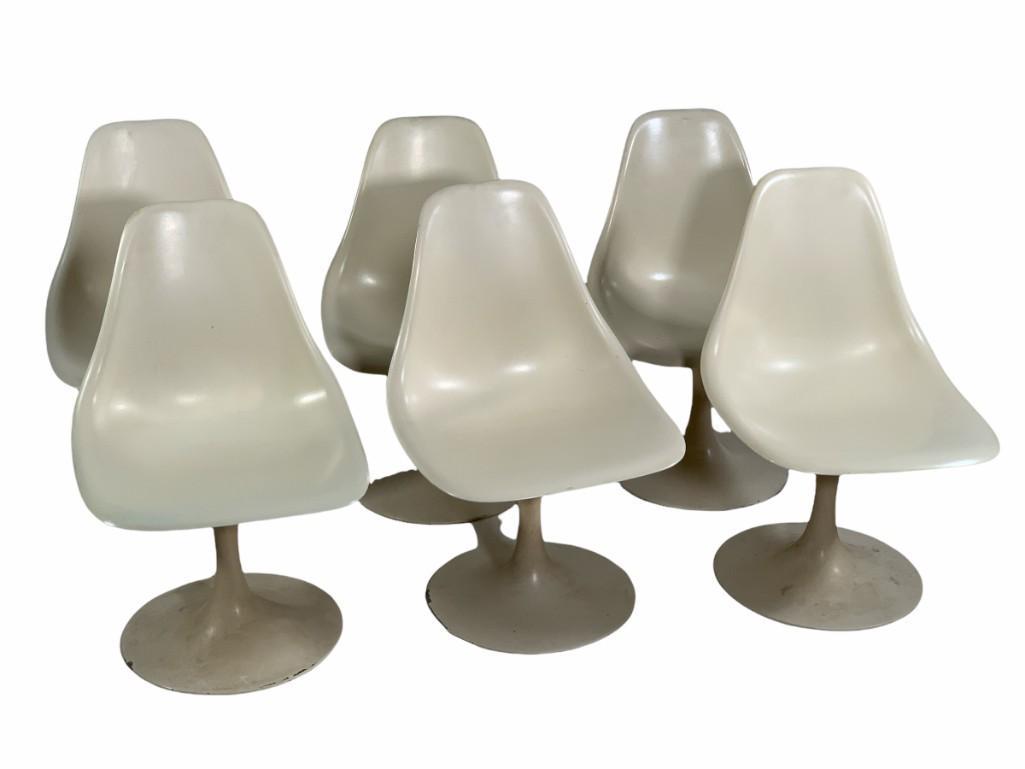 Six Burke Inc. Tulip Style Side Chairs (1 of 5)