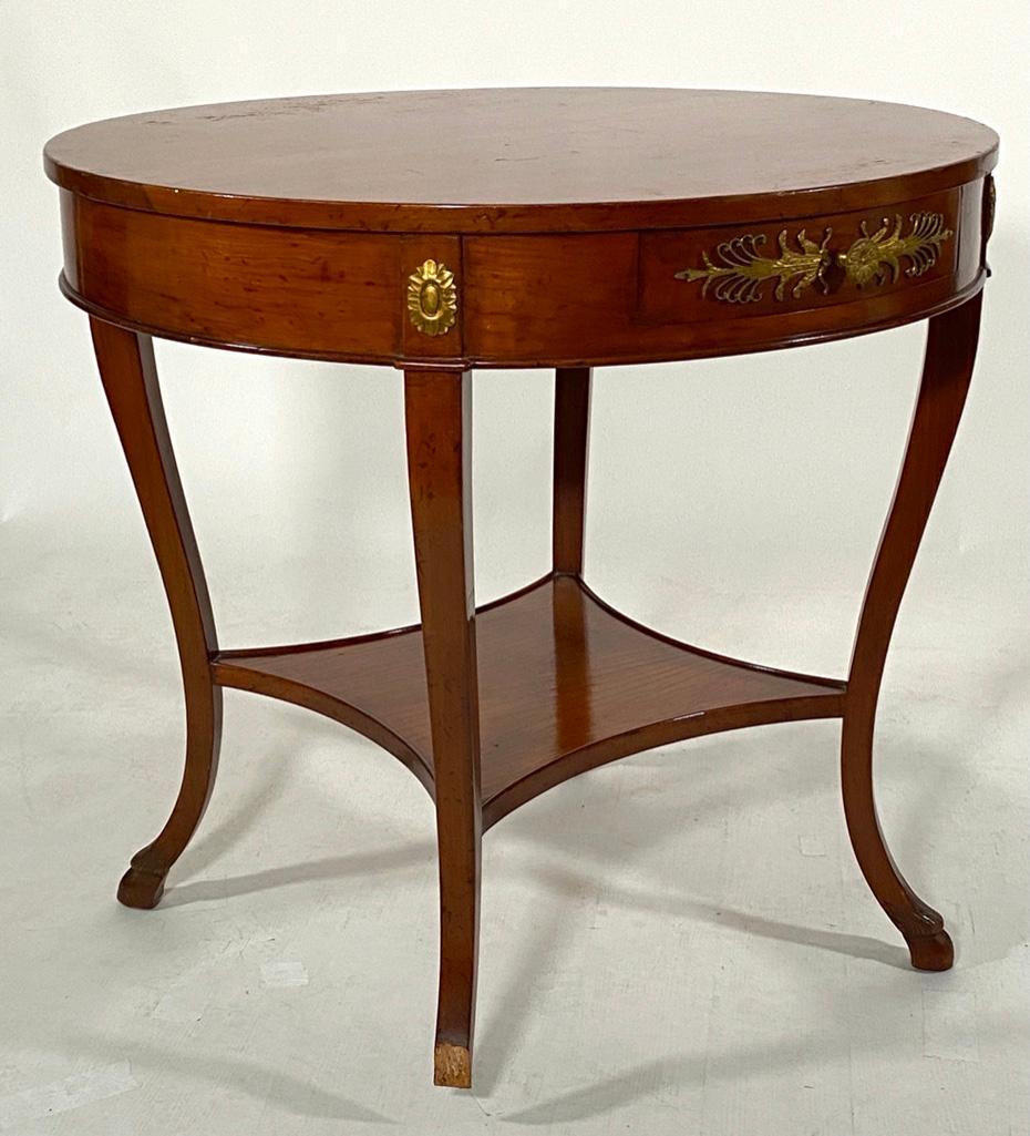 Empire Style Pine Center Table, 20thc. (1 of 10)