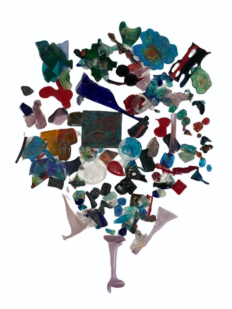 Edris Eckhardt, Four Boxes of Assorted Glass Shards (1 of 13)