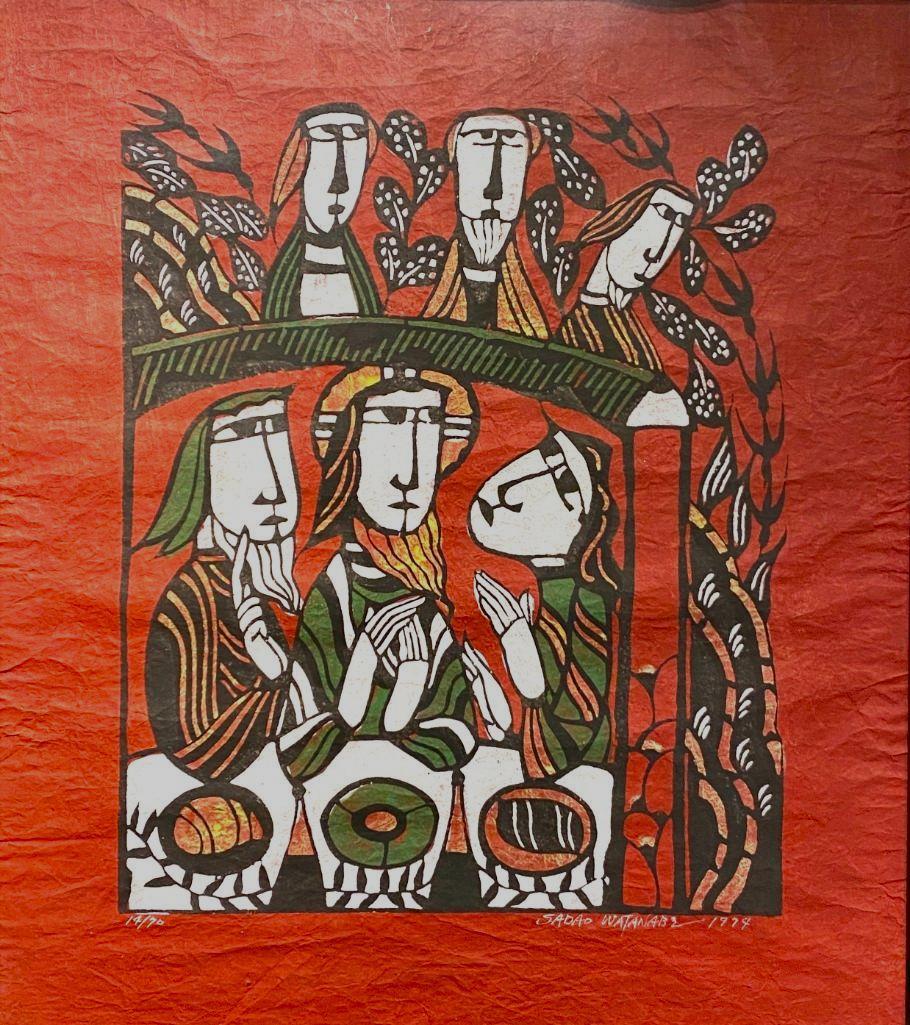 Sadao Watanabe Stencil Print (1 of 7)