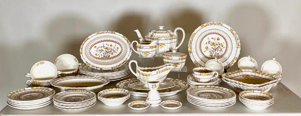 Copeland-Spode Buttercup Pattern China Service (1 of 12)