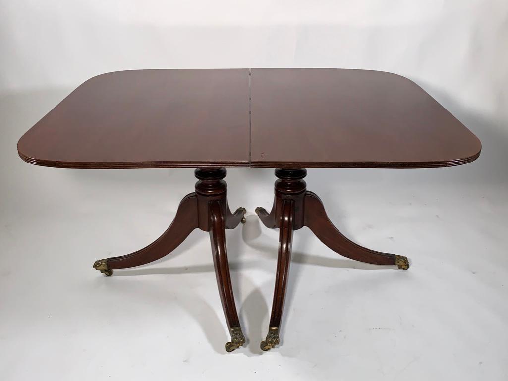Georgian Mahogany Two Pedestal Dining Table (1 of 17)