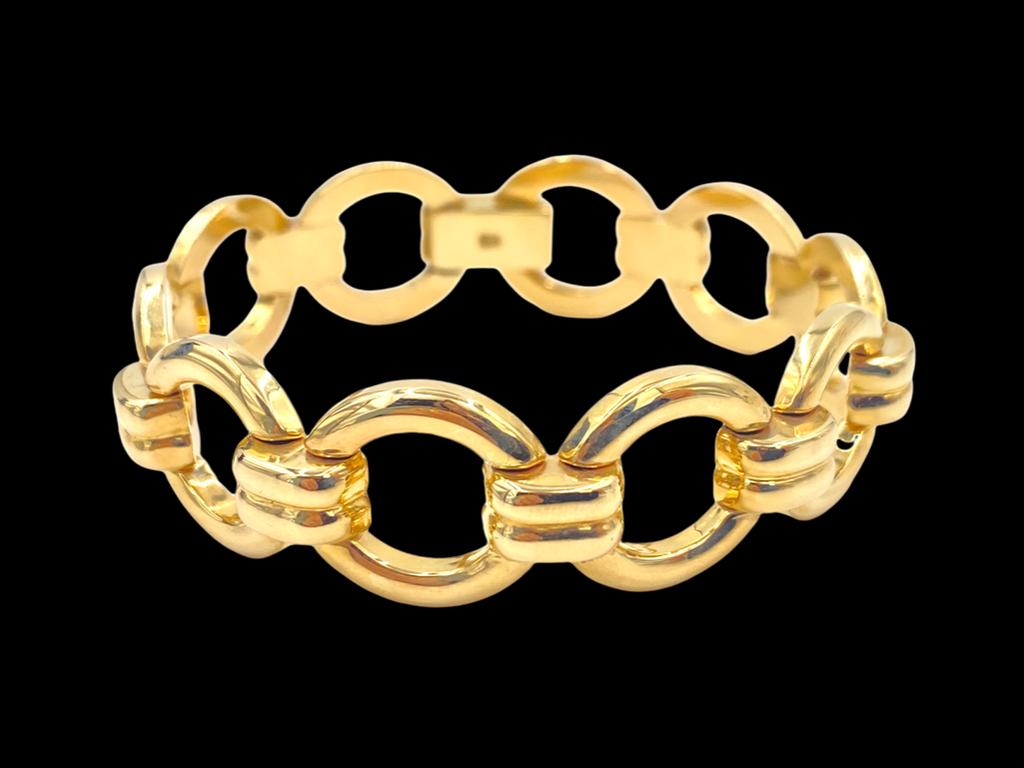 Simons Brothers Gold Link Bracelet After Tiffany (1 of 3)
