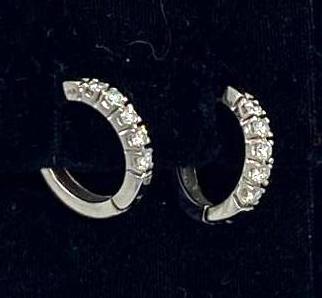 Pico Five Diamond Hoop Earrings (1 of 2)