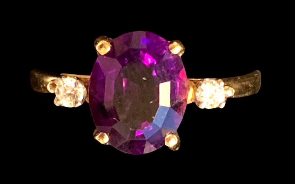 2.35 Ct. Amethyst Ring (1 of 2)