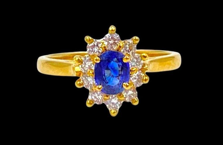 Suna Brothers Sapphire and Diamond Ring (1 of 5)