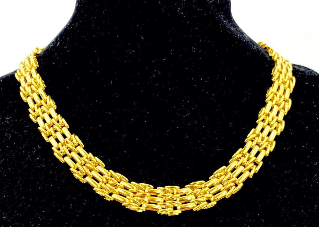 Suna Brothers 18K Gold Link Necklace (1 of 3)
