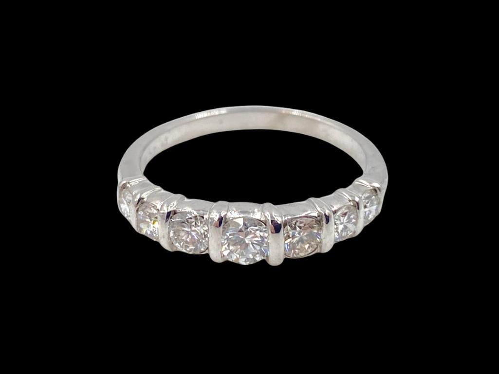 Delicate Gem Graduated Diamond Band (1 of 5)