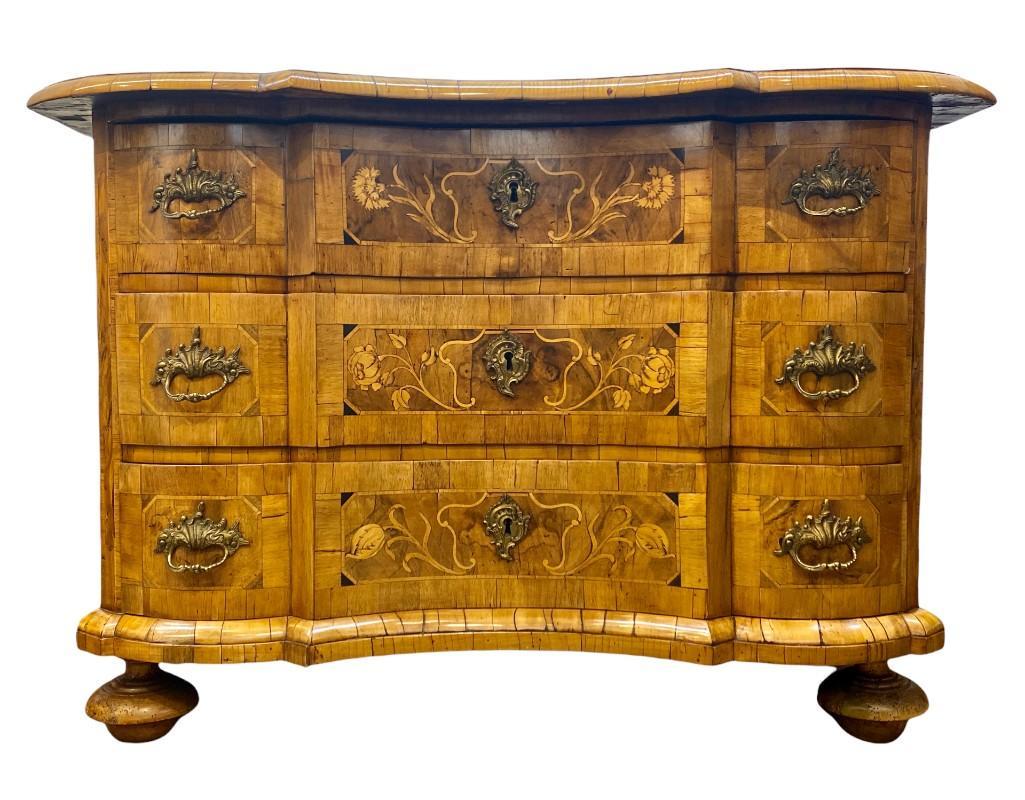 South German/Austrian Baroque Walnut Commode (1 of 12)