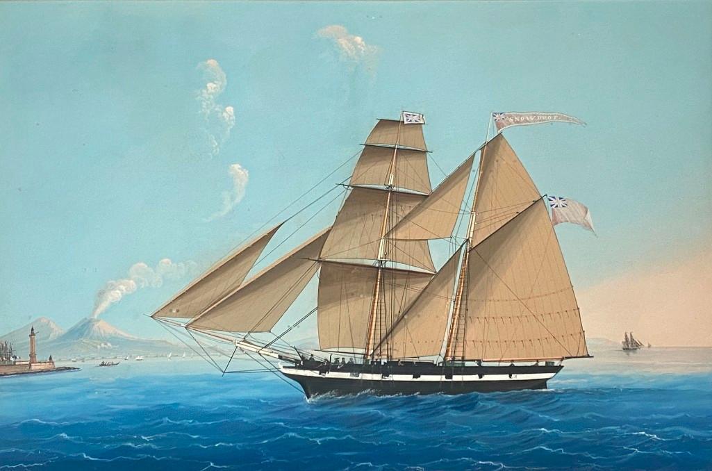 19thc. Neapolitan School, The Snowdrop (1 of 12)