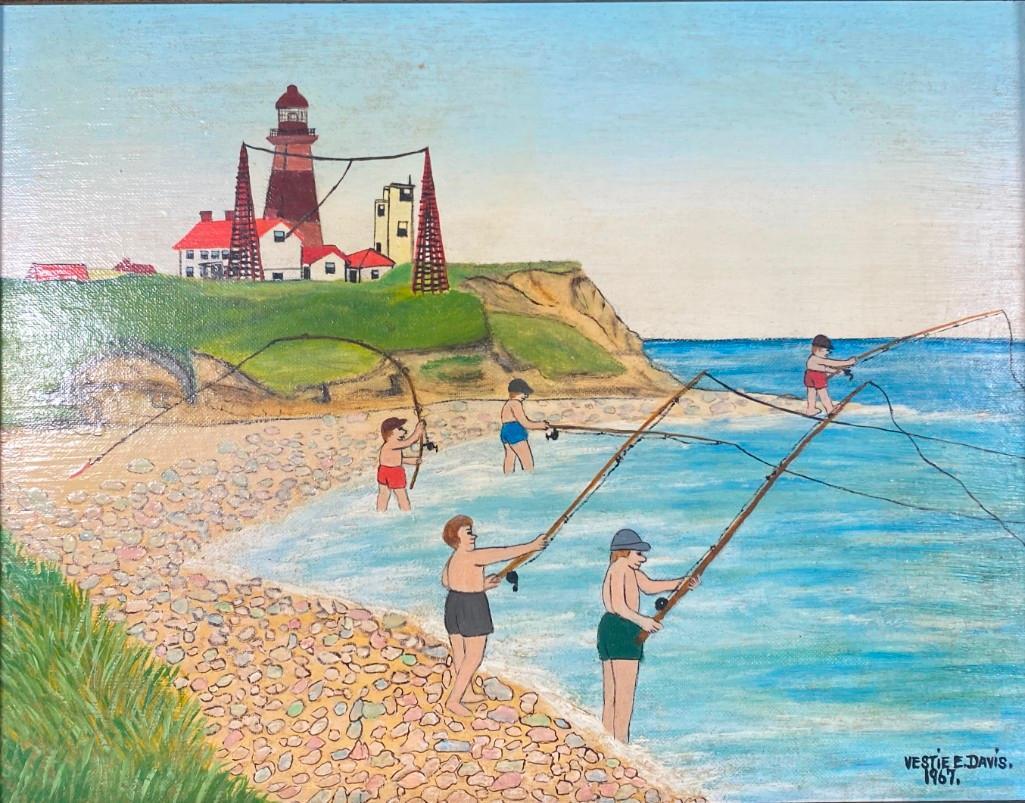 Vestie Davis, Fishing Scene (1 of 6)