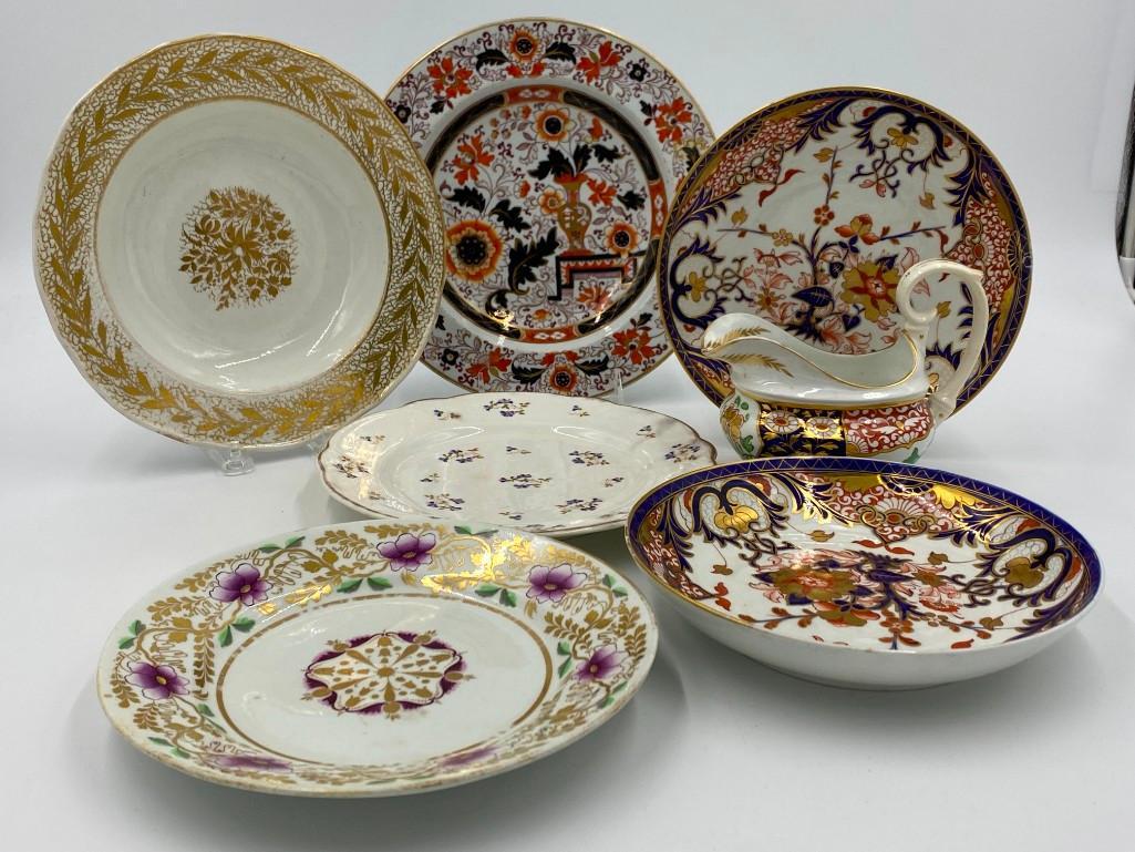 Lot of Old Derby Porcelain (1 of 10)