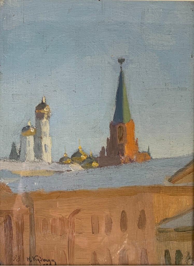 Nikolai Dmitrievich Kuznetsov Oil, Bell Tower of Ivan the Great (1 of 8)