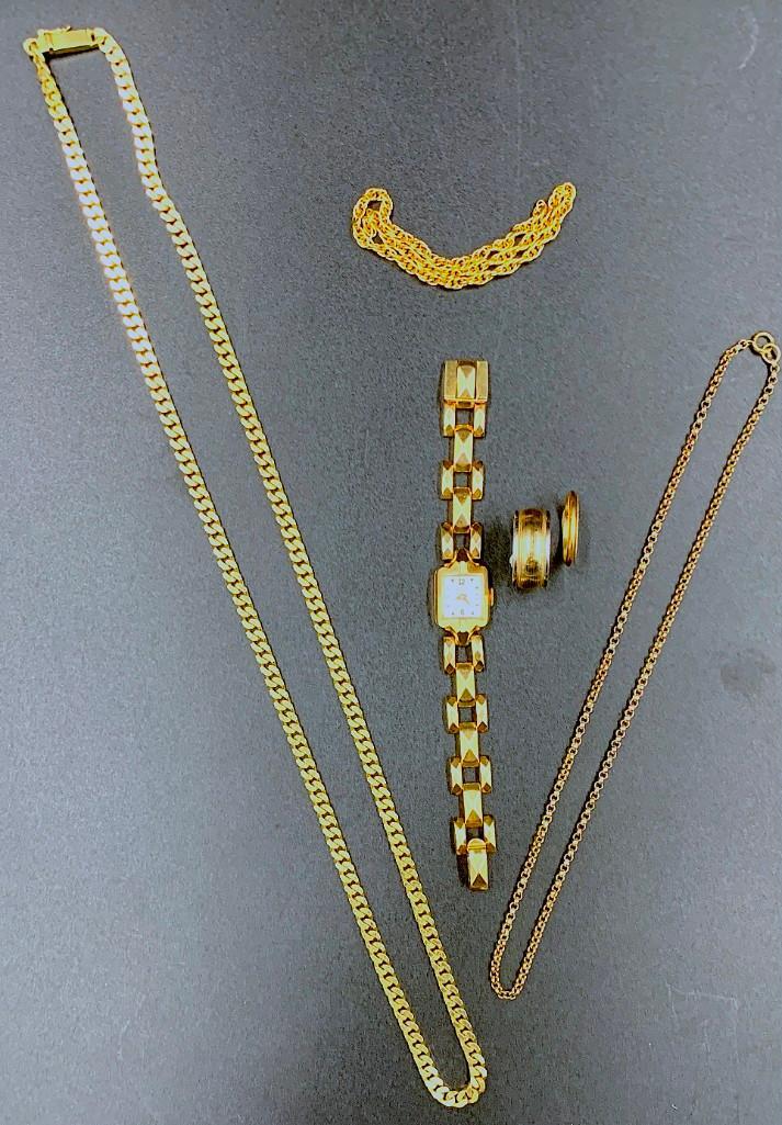 Assorted Gold Jewelry Lot (1 of 11)