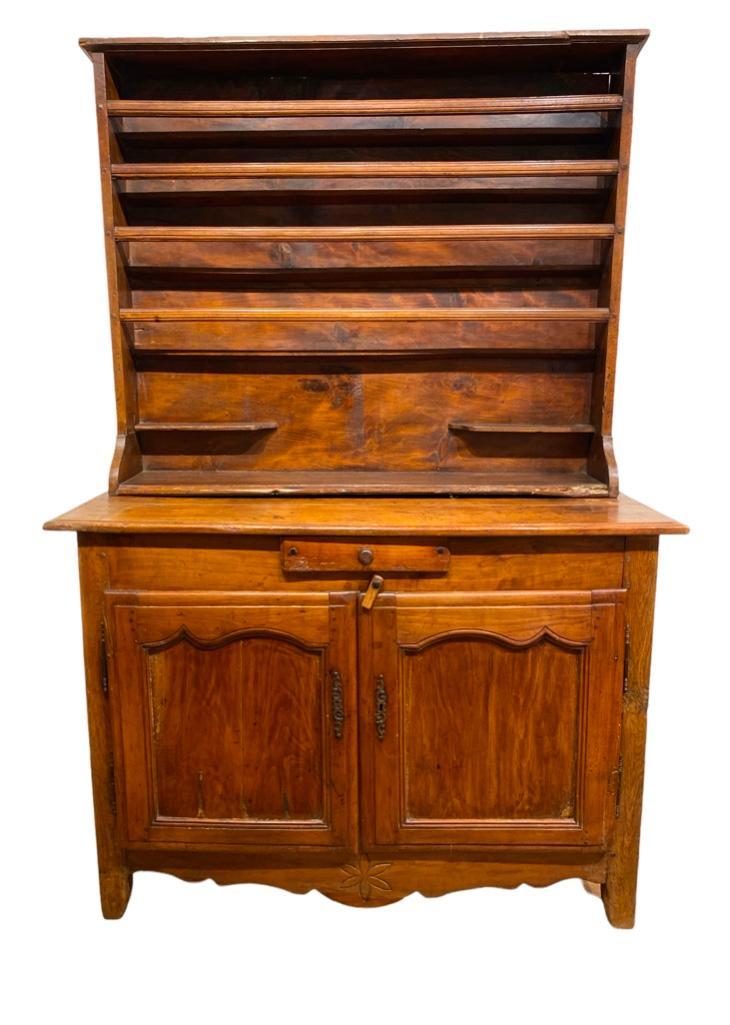 French Provincial Fruitwood Two Part Buffet (1 of 11)