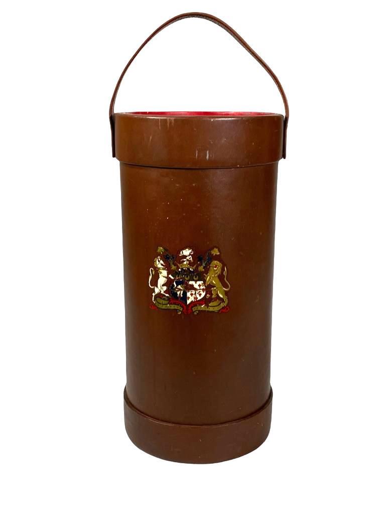 English Leather Fire Bucket, Modern (1 of 4)