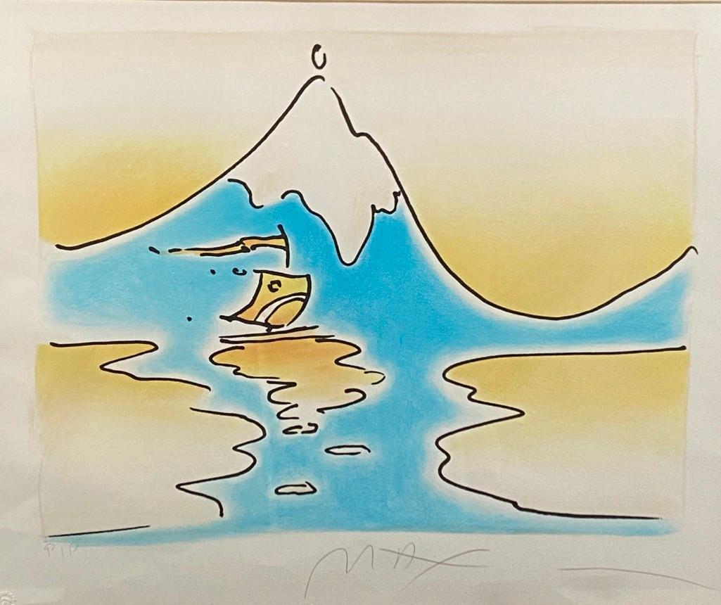 Pater Max Lithograph, Himalayan Valley (1 of 7)