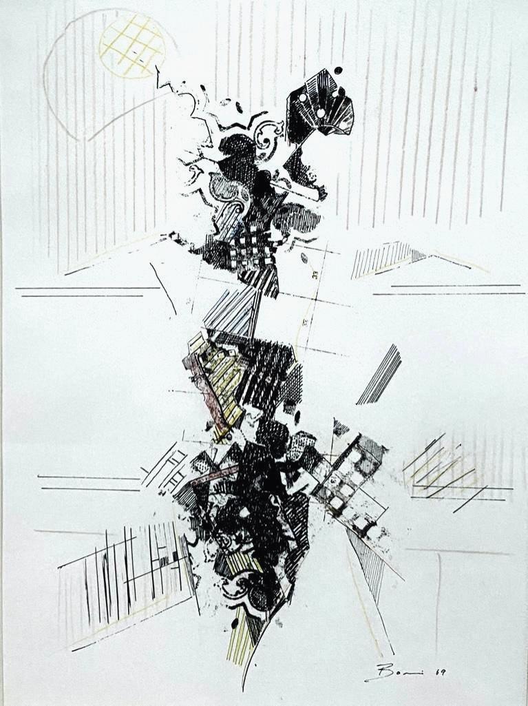 Paolo Boni Lithograph (1 of 6)