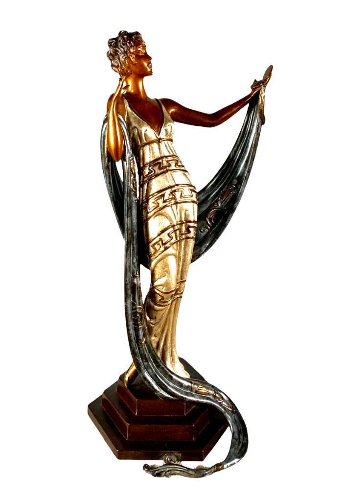 Erte (Romain de Tirtoff) Bronze, Coquette (1 of 11)