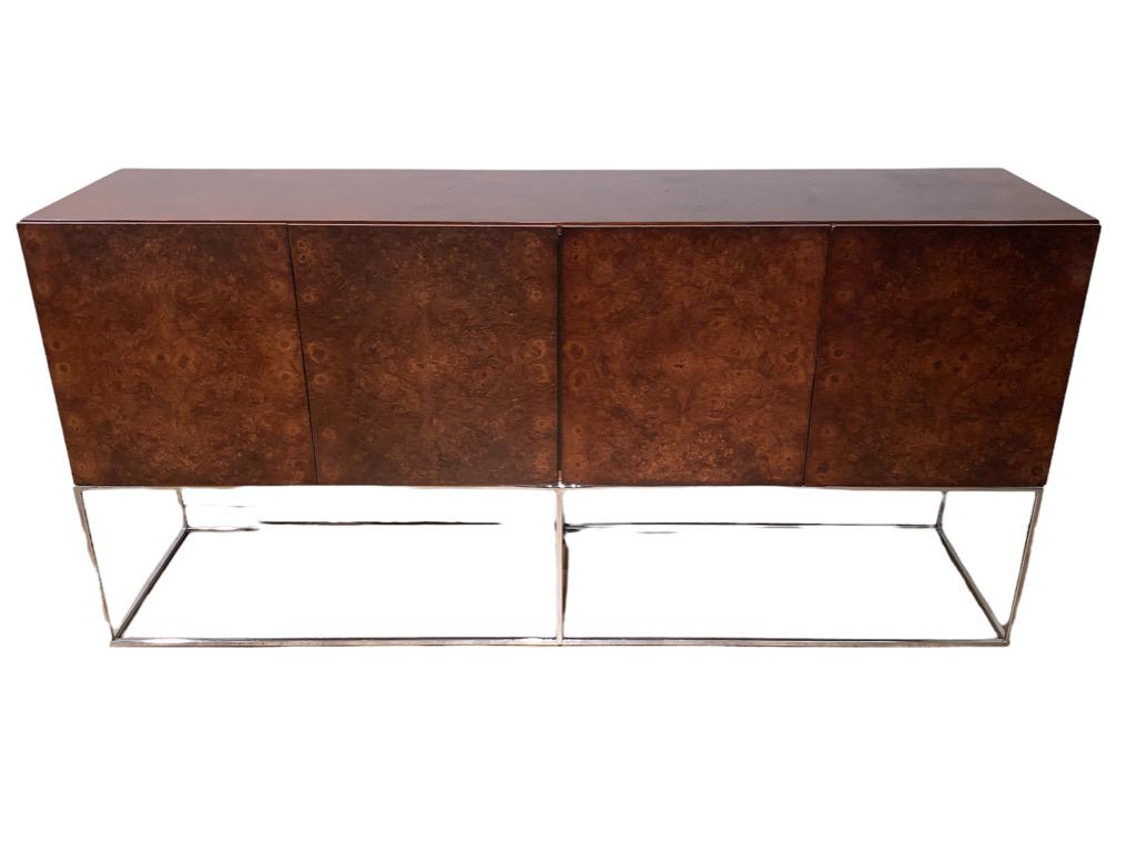 Milo Baughman for Thayer Coggin Burl Wood Sideboard (1 of 15)