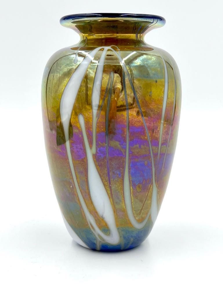 Stephen Fellerman Art Glass Vase (1 of 12)