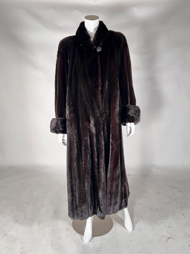 Full Length Black Mink Coat (1 of 18)