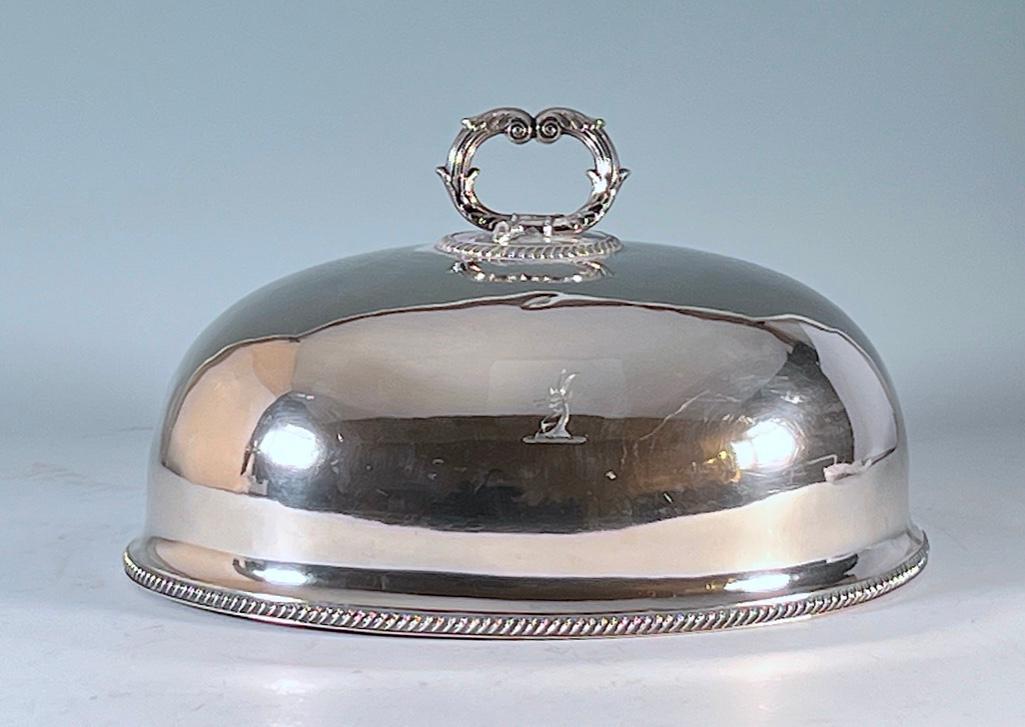 Sheffield Silver Plate Meat Dome, 19thc. (1 of 7)