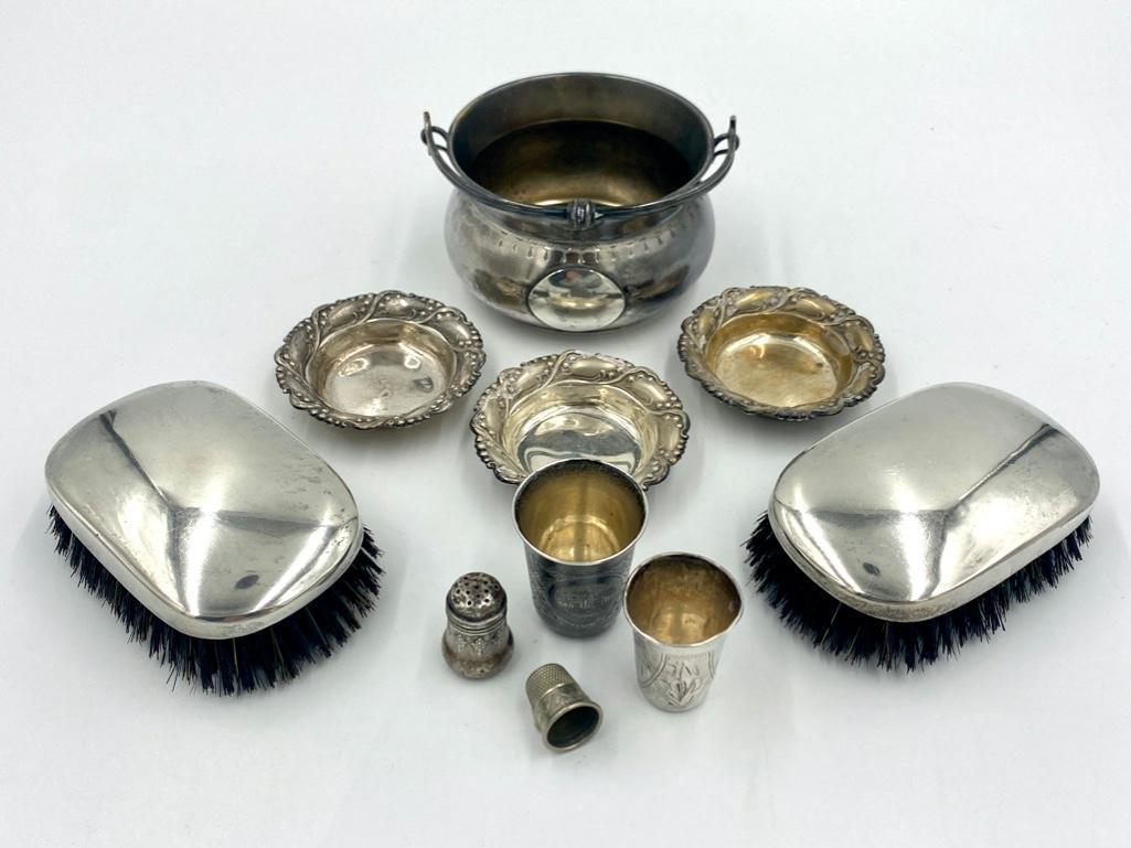 Assorted Russian and American Sterling Lot (1 of 10)