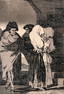 Francisco Jose De Goya y Lucientes Etching, Pobrecitas!
