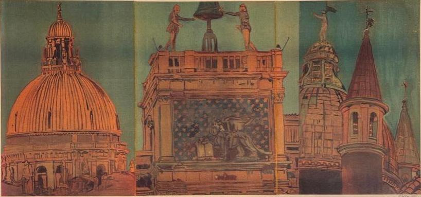 Phyllis Seltzer, Electro-Static Print, Venetian Sky, 1988 (1 of 8)