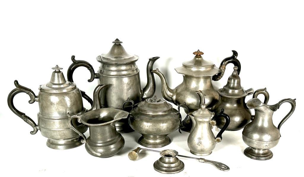 Assorted Antique Pewter (1 of 12)