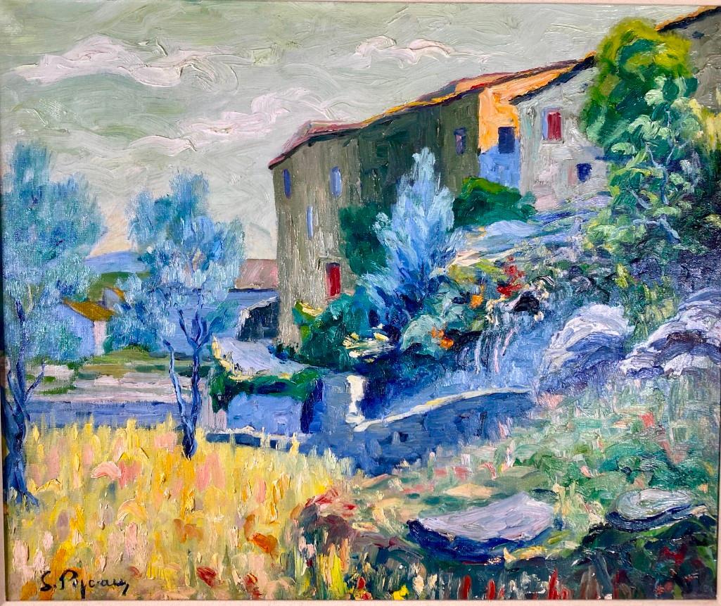 20thc. Post Impressionist Landscape (1 of 8)