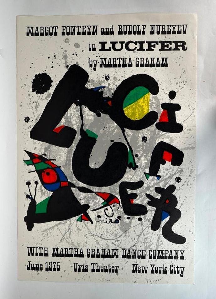 Joan Miro Lithographed Poster (1 of 4)