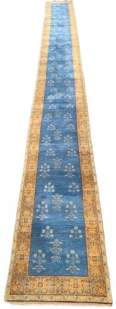 Gigantic Wool Custom Made Runner 34'2" x 3'5" (1 of 7)