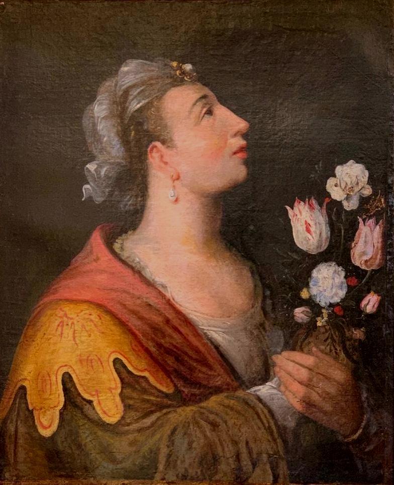 18thc. French School, Portrait of an Actress (1 of 18)