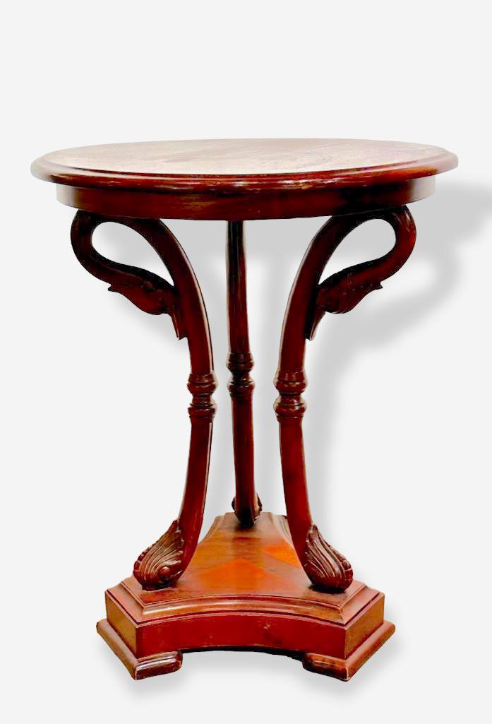 Biedermeier Style Mahogany Occasional Table (1 of 7)