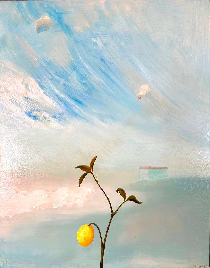 Thomas Frontini Oil Painting, Yellow Lemon (1 of 6)