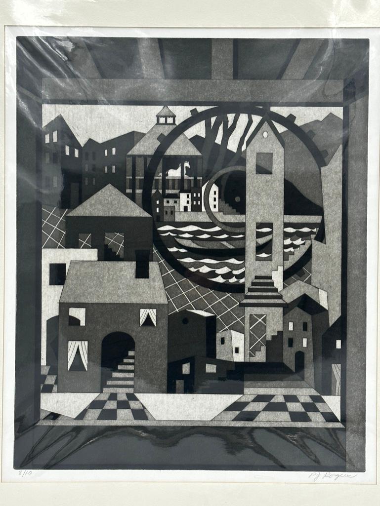 Phyllis J. Rogers Etching, (1 of 5)