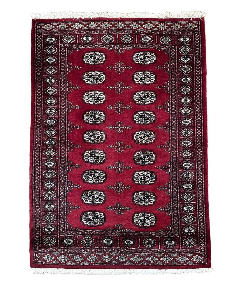 Turkoman Style Wool Carpet, 3'3 x 4'9 (1 of 9)
