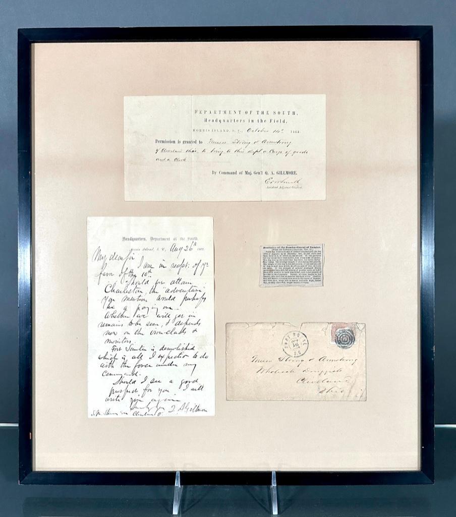 Civil War Letter regarding the Fall of Sumpter (1 of 6)