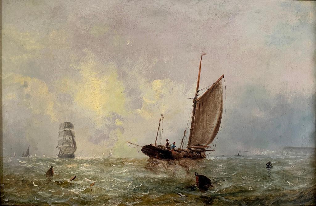 19thc. British School, Fishing Boat (1 of 7)