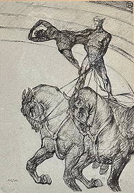Henri de Toulouse-Lautrec, Four Lithographs from "Au Cirque" (1 of 20)