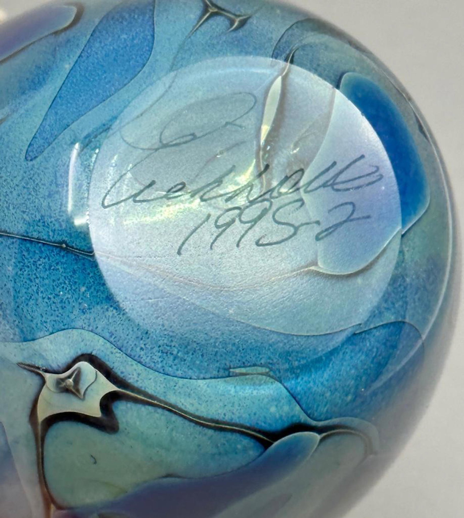 Two Signed Eicholt Glass Items (1 of 15)