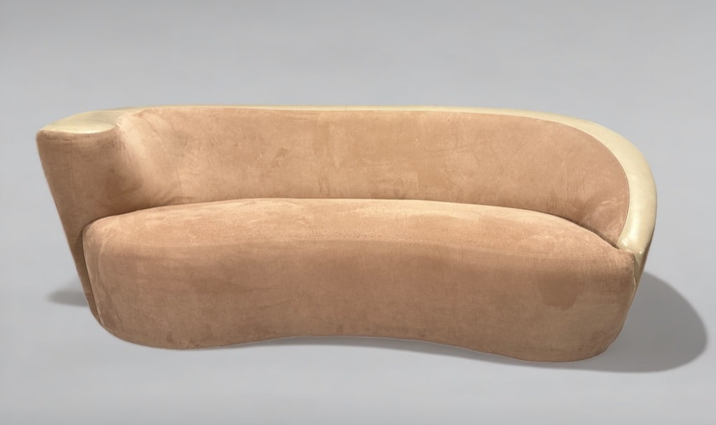 Vladimir Kagan "Nautilus" Upholstered Sofa (1 of 8)